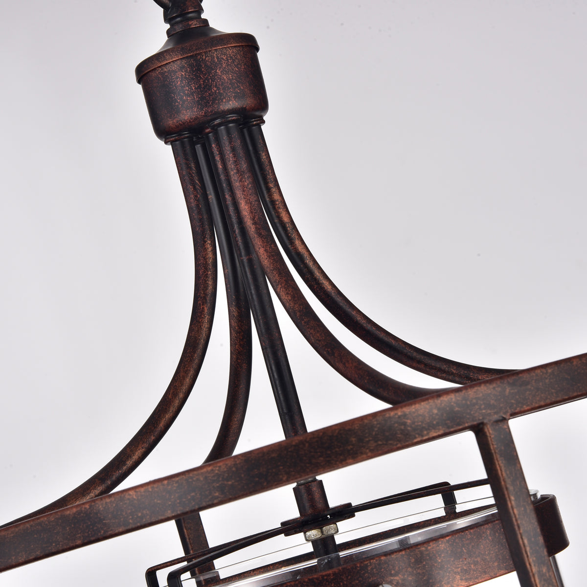 Astelia 3-Light Lantern Square Pendant for Dining/Bedroom, Hallway