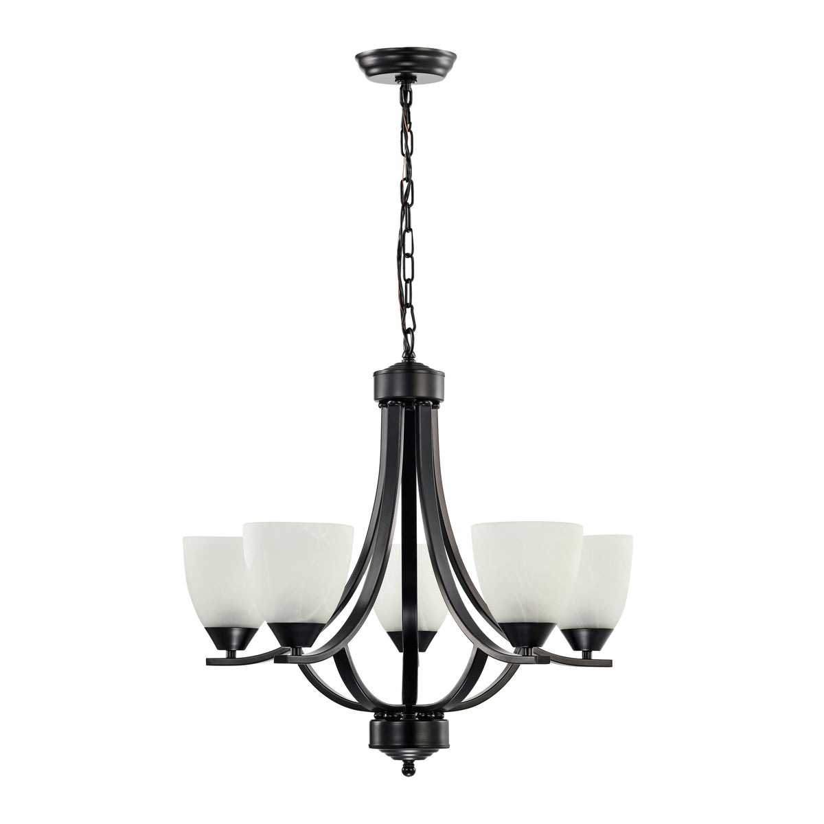 Benu 5-Light Chandelier for Dining/Living Room, Bedroom