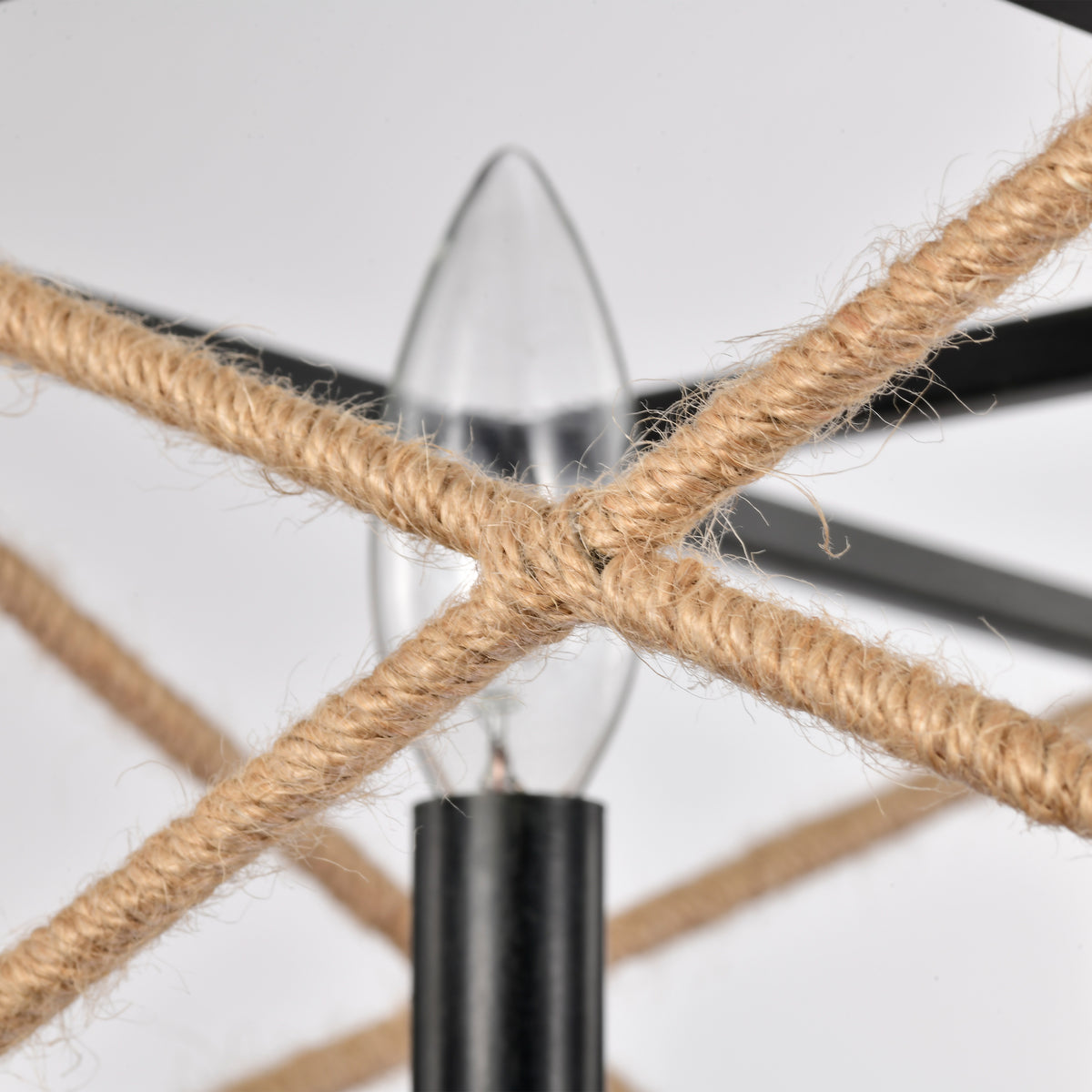 Akela 4-Light Geometric Lantern Style Chandelier for Dining/Living Room, Bedroom