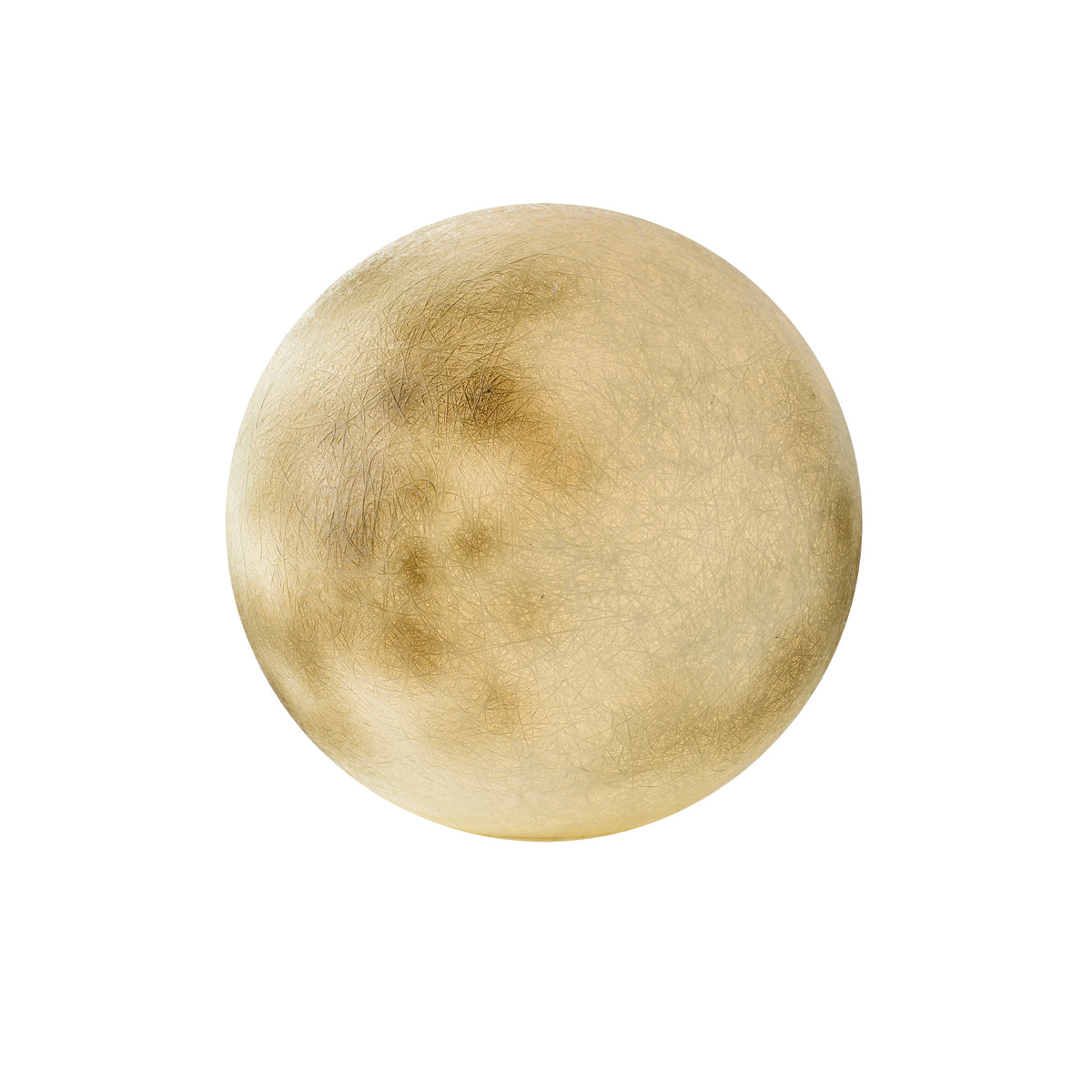 Bly Waterproof LED Resin Round Ball Moon Modern Solar Panel Charging Light for Garden and Swimming Pool