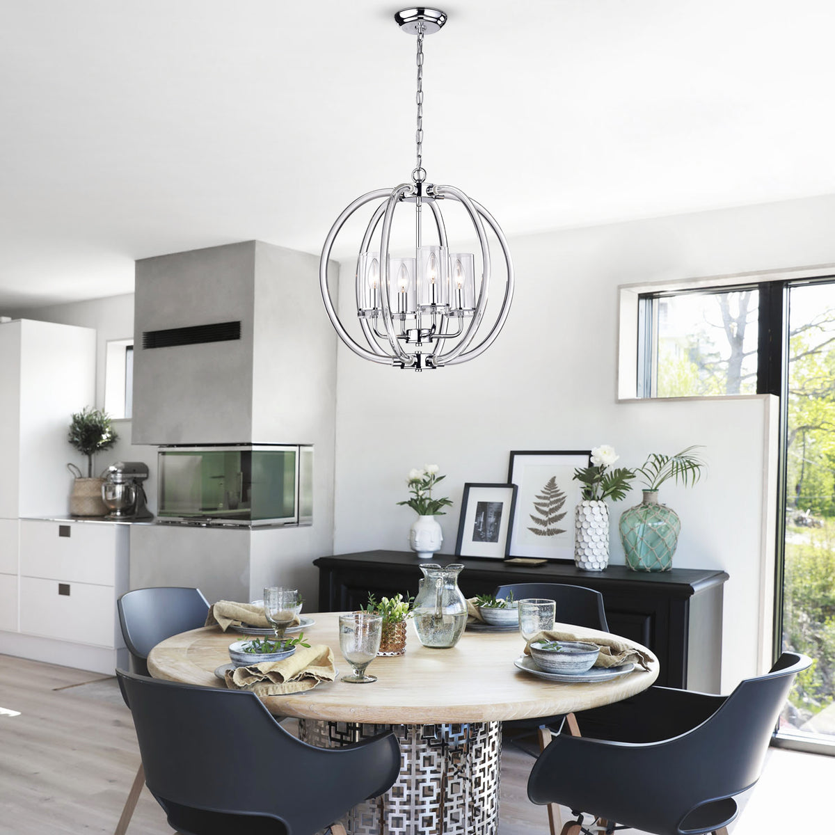 Anantha 4-Light Foyer Pendant