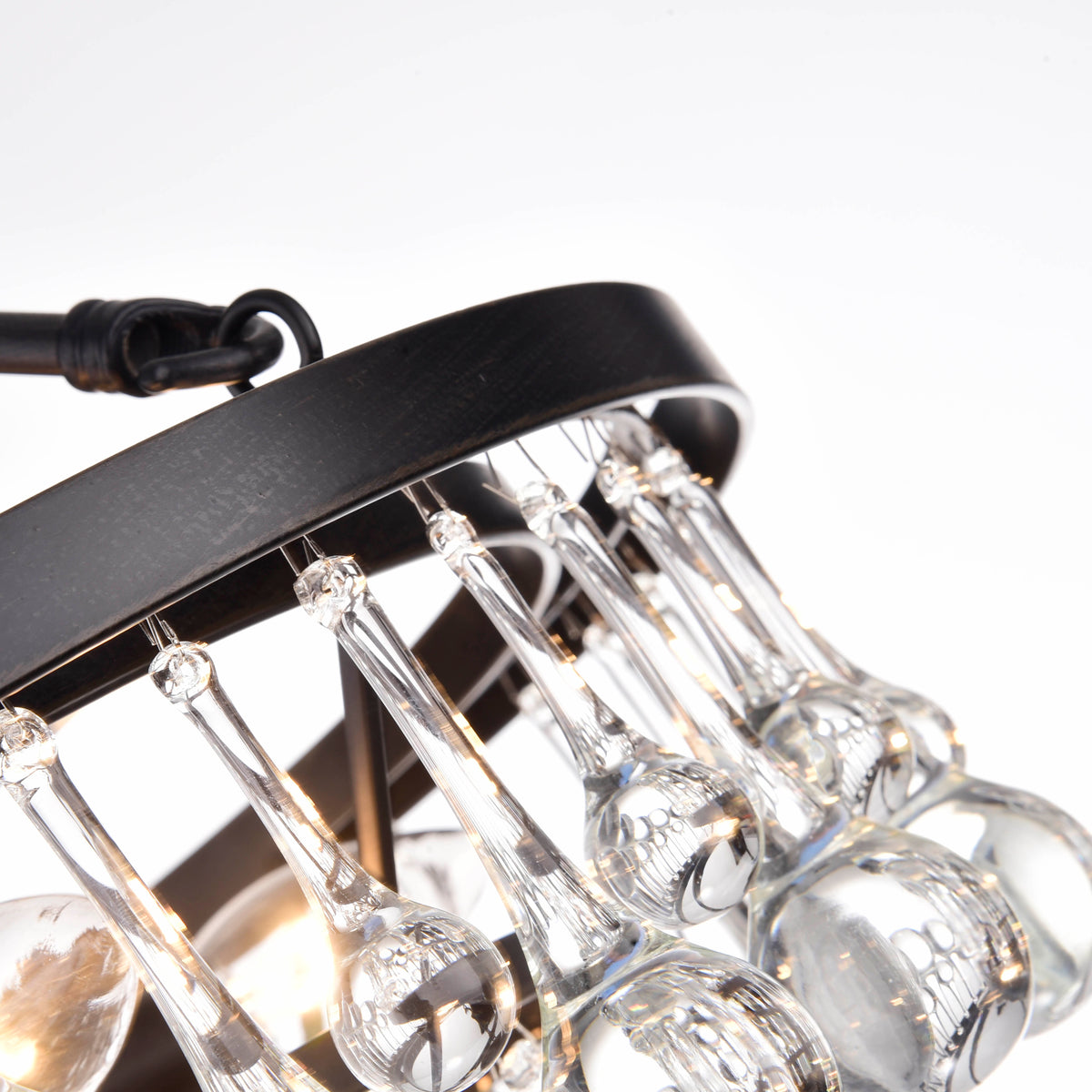 Agios 5-Light Tiered Chandelier - Brownish Black