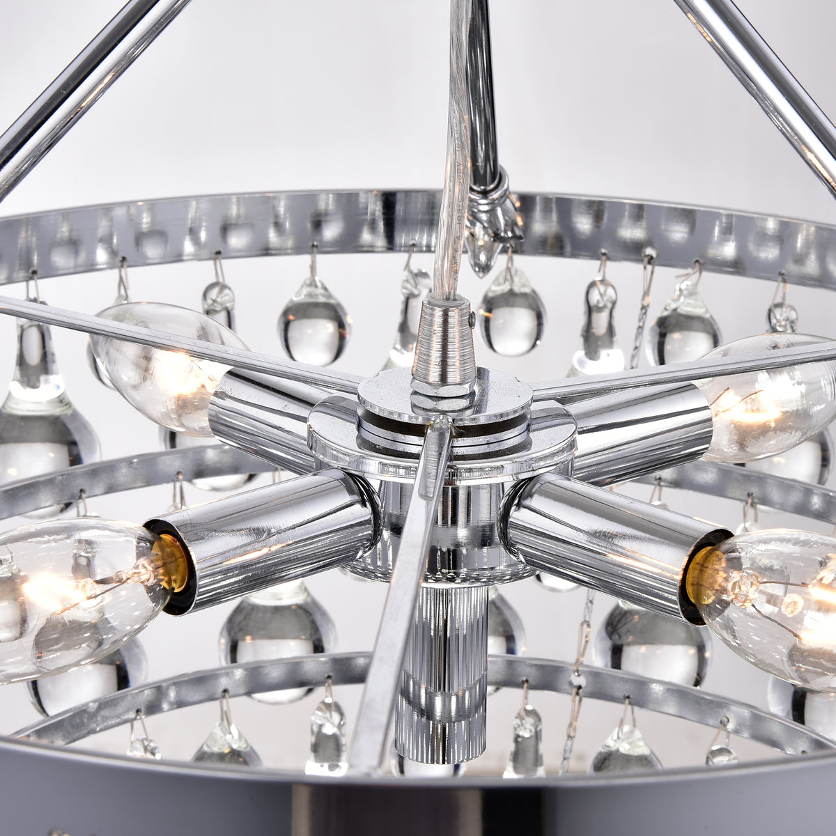 Adamaris 5-Light Tiered Chandelier