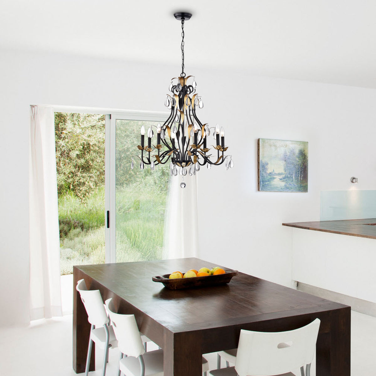Arvyn 8-Light Candle Style Chandelier