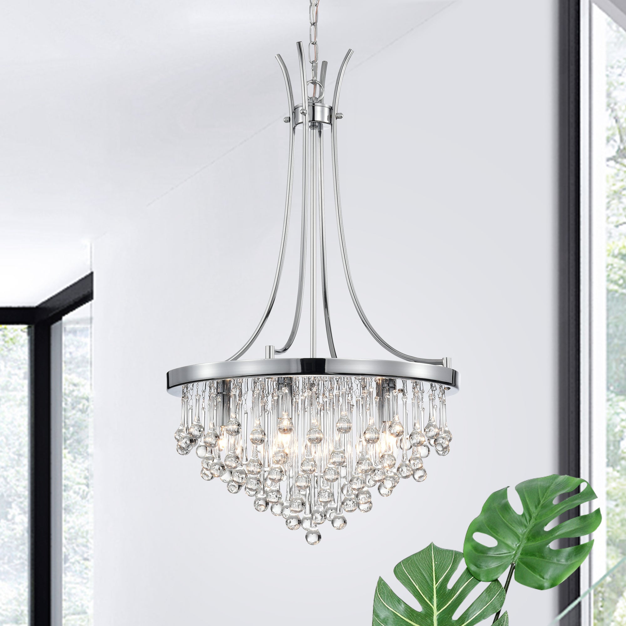 Aimilios 5-Light Tiered Chandelier