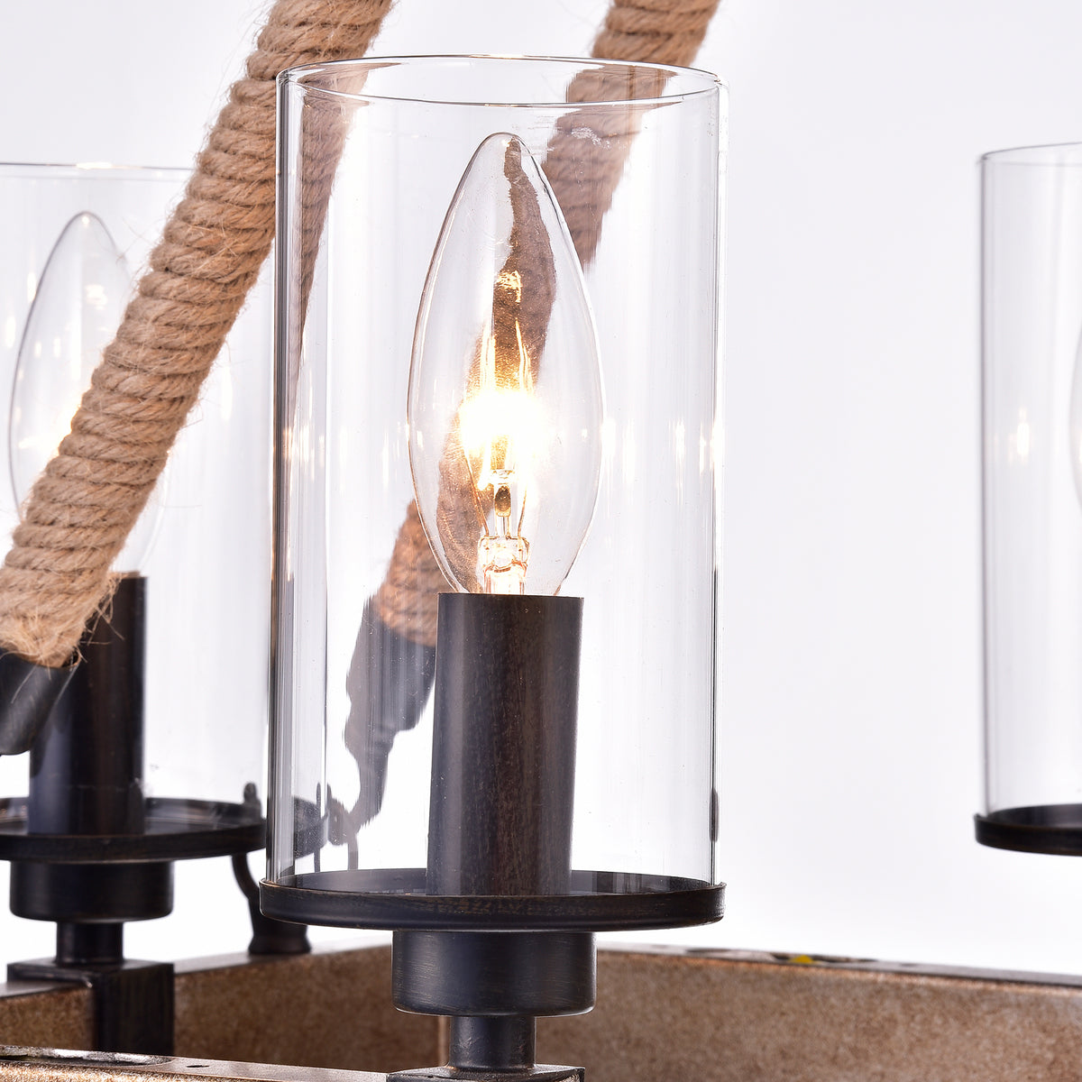 Cauro 6-Light Rectangular Pendant