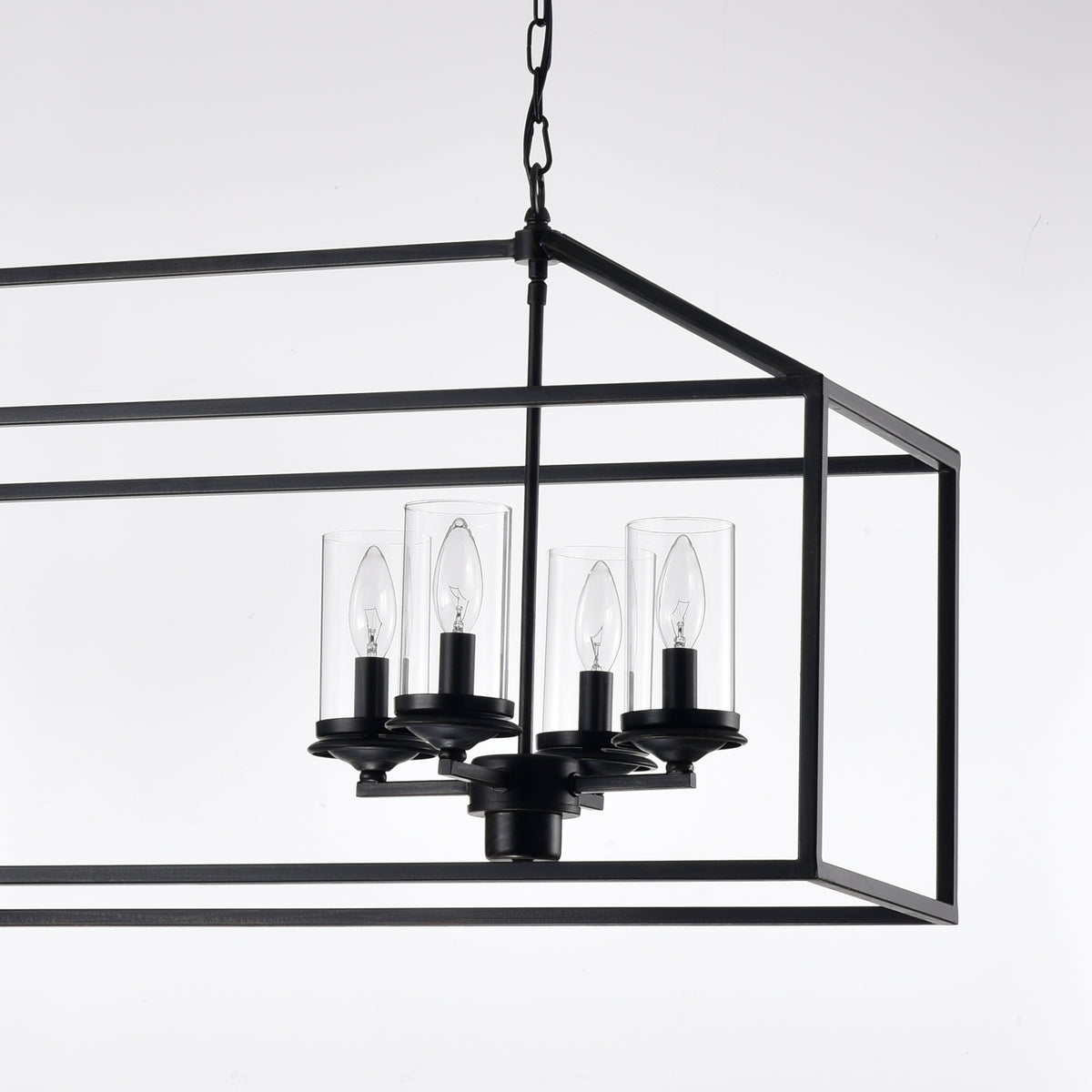 Kyvelis 8-Light Chandelier - Black Brushed Coffee