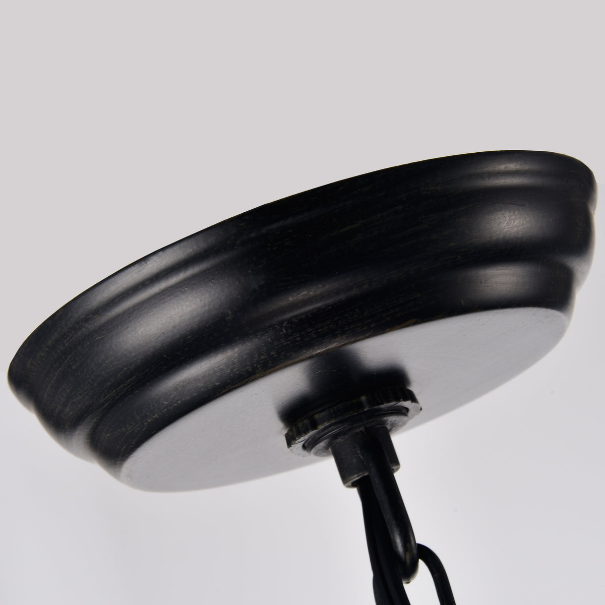 Manoel 4-Light Chandelier - Black Brushed Coffee