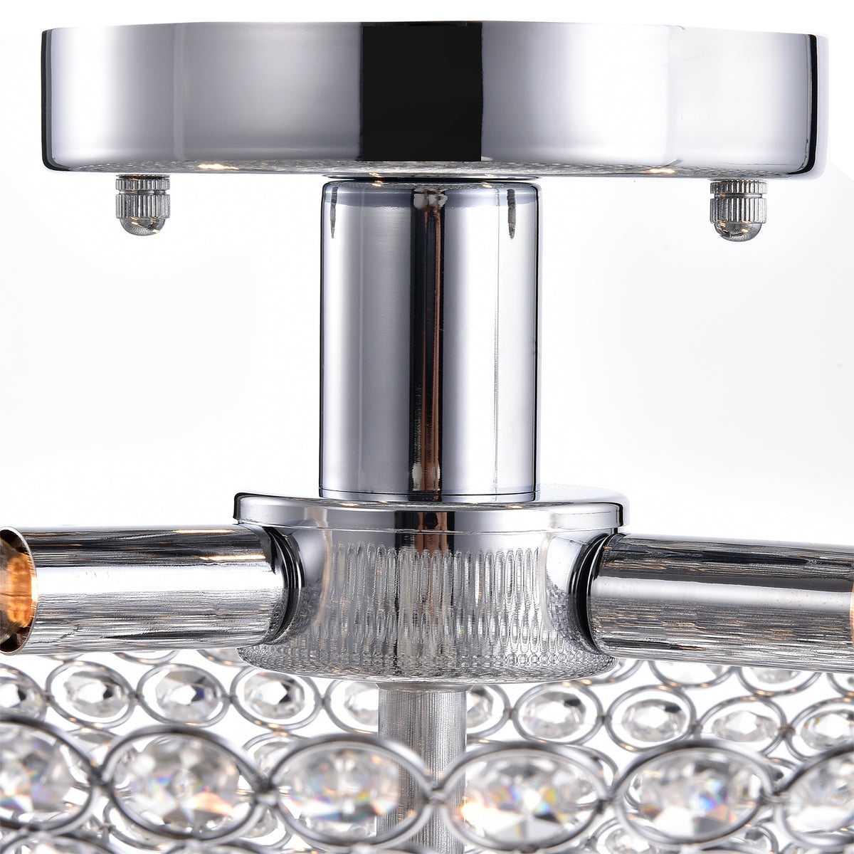 Birkir 3-Light Statement Bowl Semi-Flush Mount