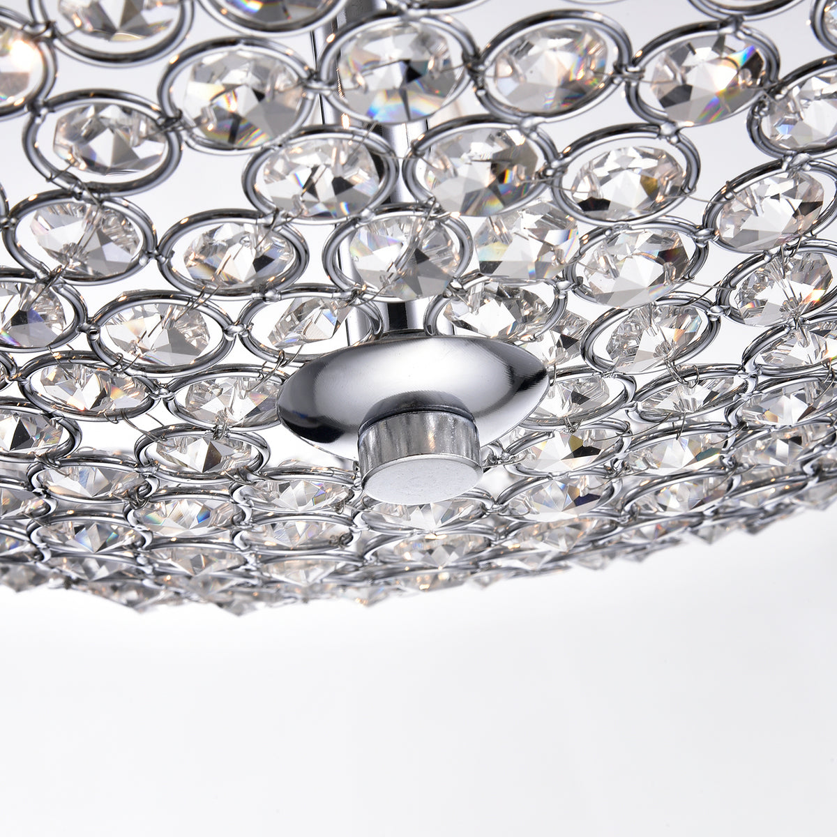 Birkir 3-Light Statement Bowl Semi-Flush Mount