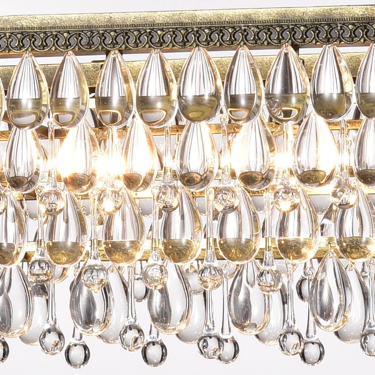 Almonzo 4-Light Rectangular Tiered Chandelier