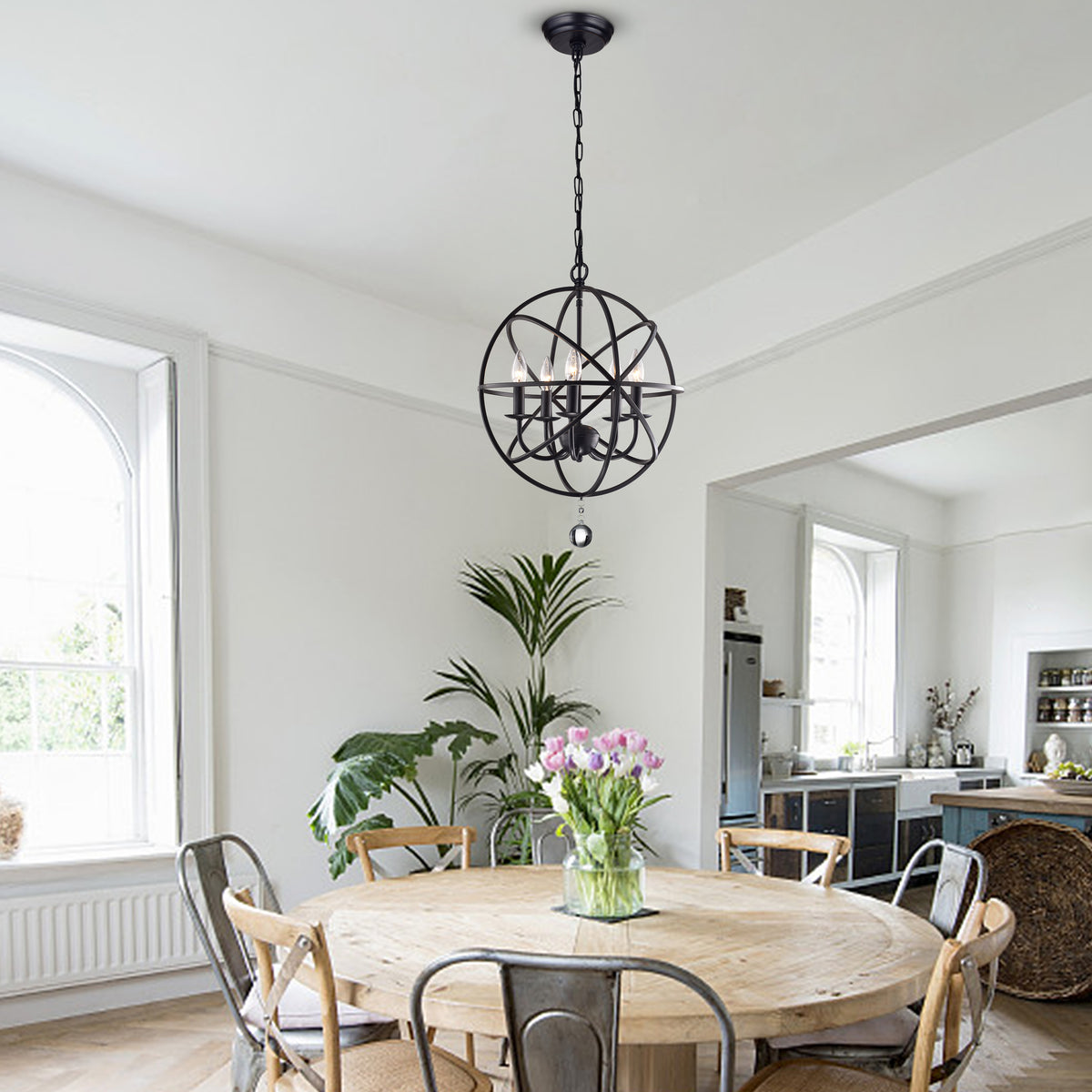 Cordovil 5-Light Globe Pendant