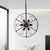 Campsis 6-Light Circular Sputnik Pendant