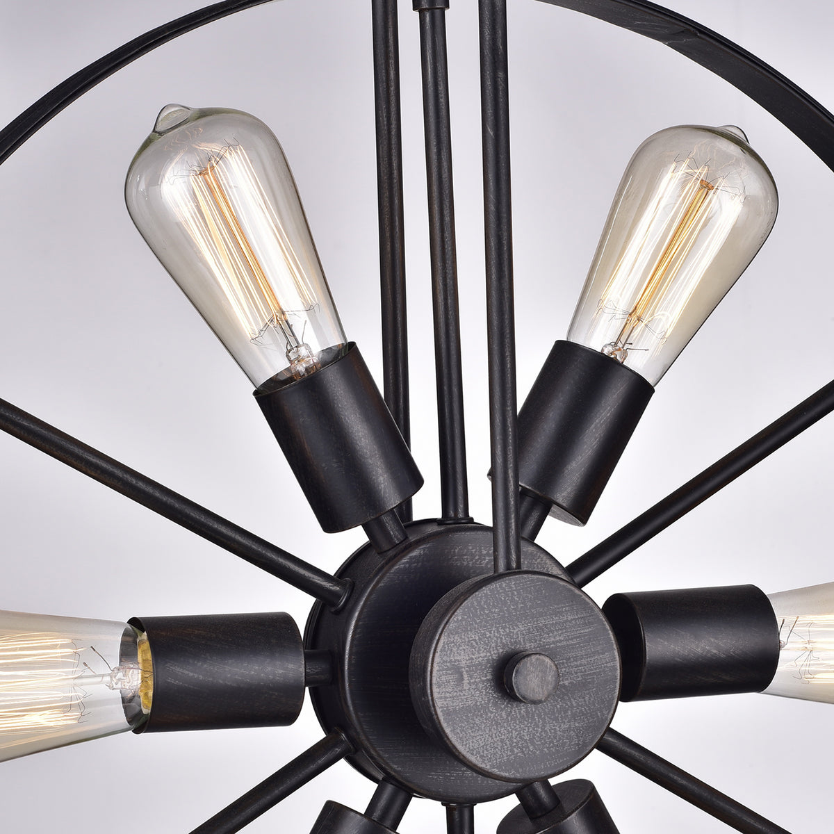 Campsis 6-Light Circular Sputnik Pendant