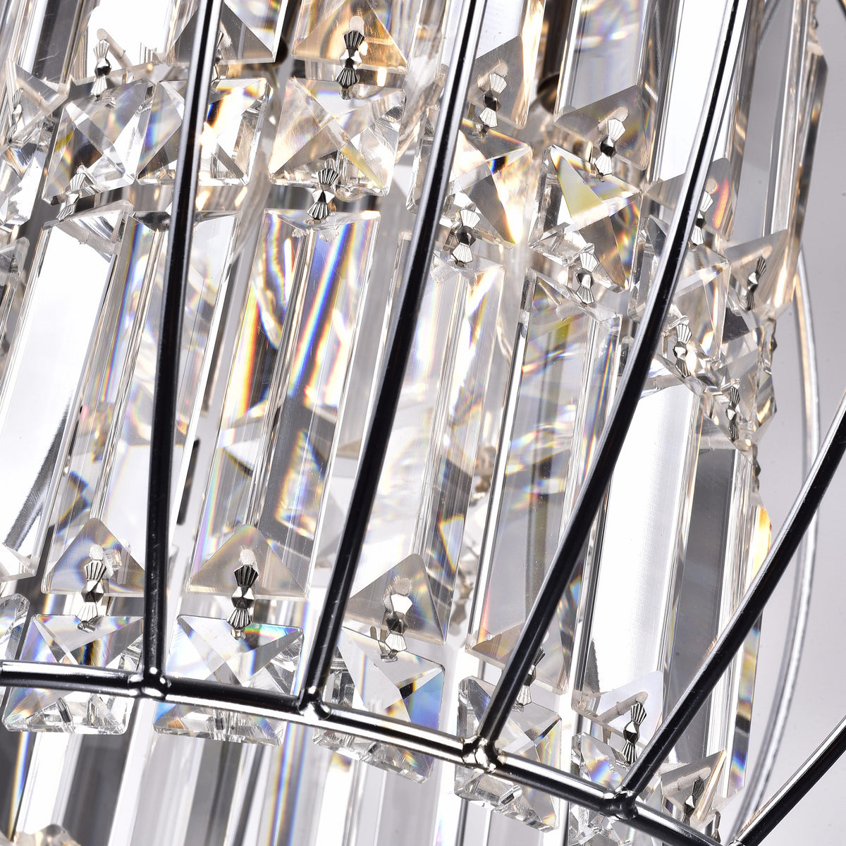 Pelentri 3-Light Foyer Pendant - Chrome