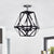 Cabourg 4-Light Geometric Semi-Flush Mount