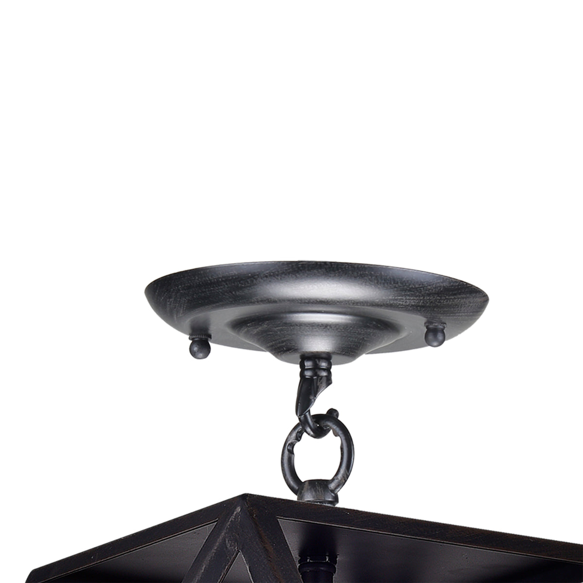 Cabourg 4-Light Geometric Semi-Flush Mount