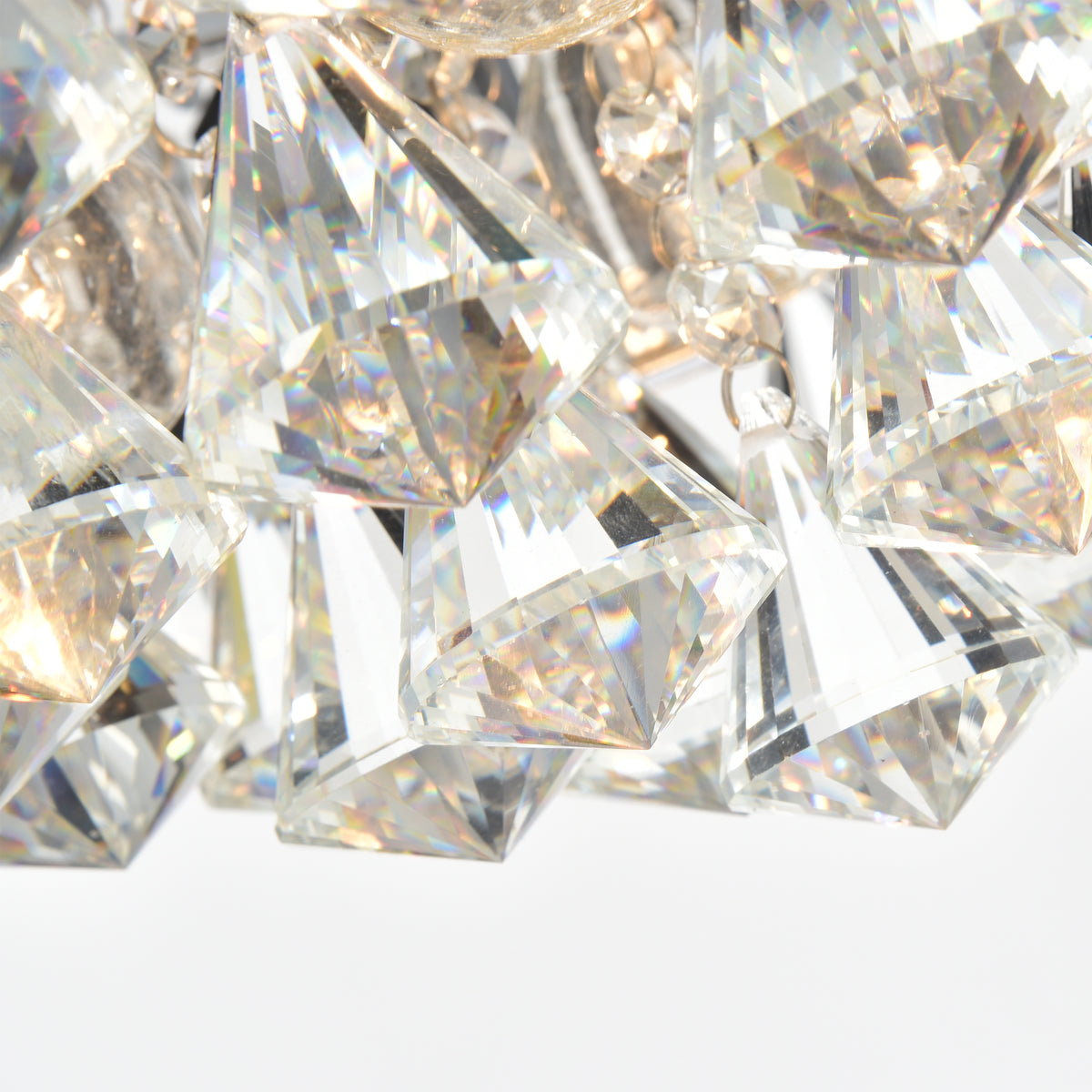 Beonica 4-Light Crystal Flush Mount Drum