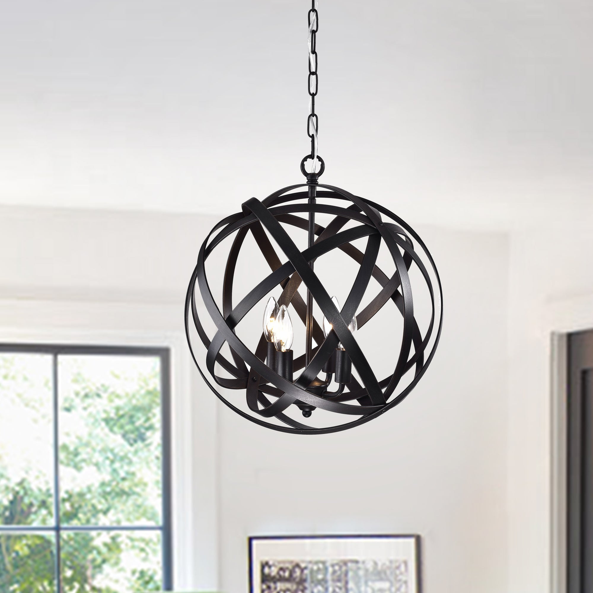 Caneel 4-Light Globe Pendant