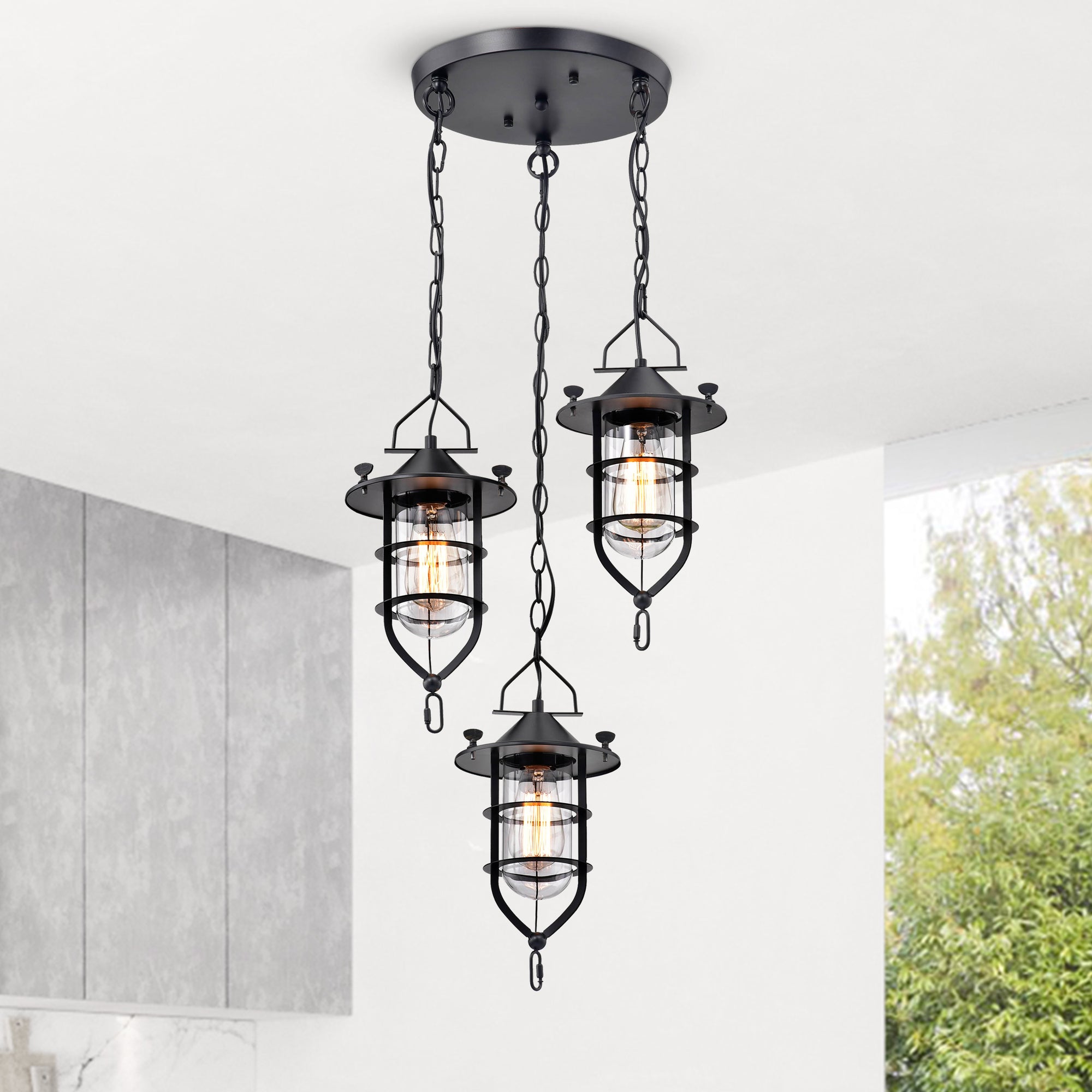 Calvi 3-Light Cluster Pendant