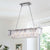 Ergates 5-Light Rectangular Crystal Chandelier