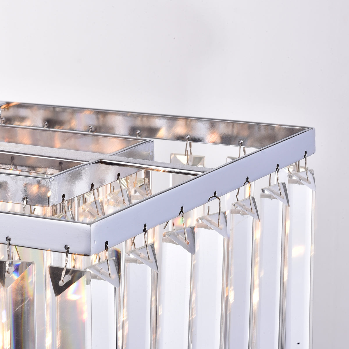 Ergates 5-Light Rectangular Crystal Chandelier