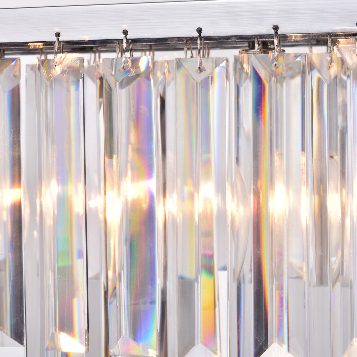 Erimi 8-Light Rectangular Crystal Chandelier