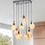 Dasan 8-Light Cluster Pendant