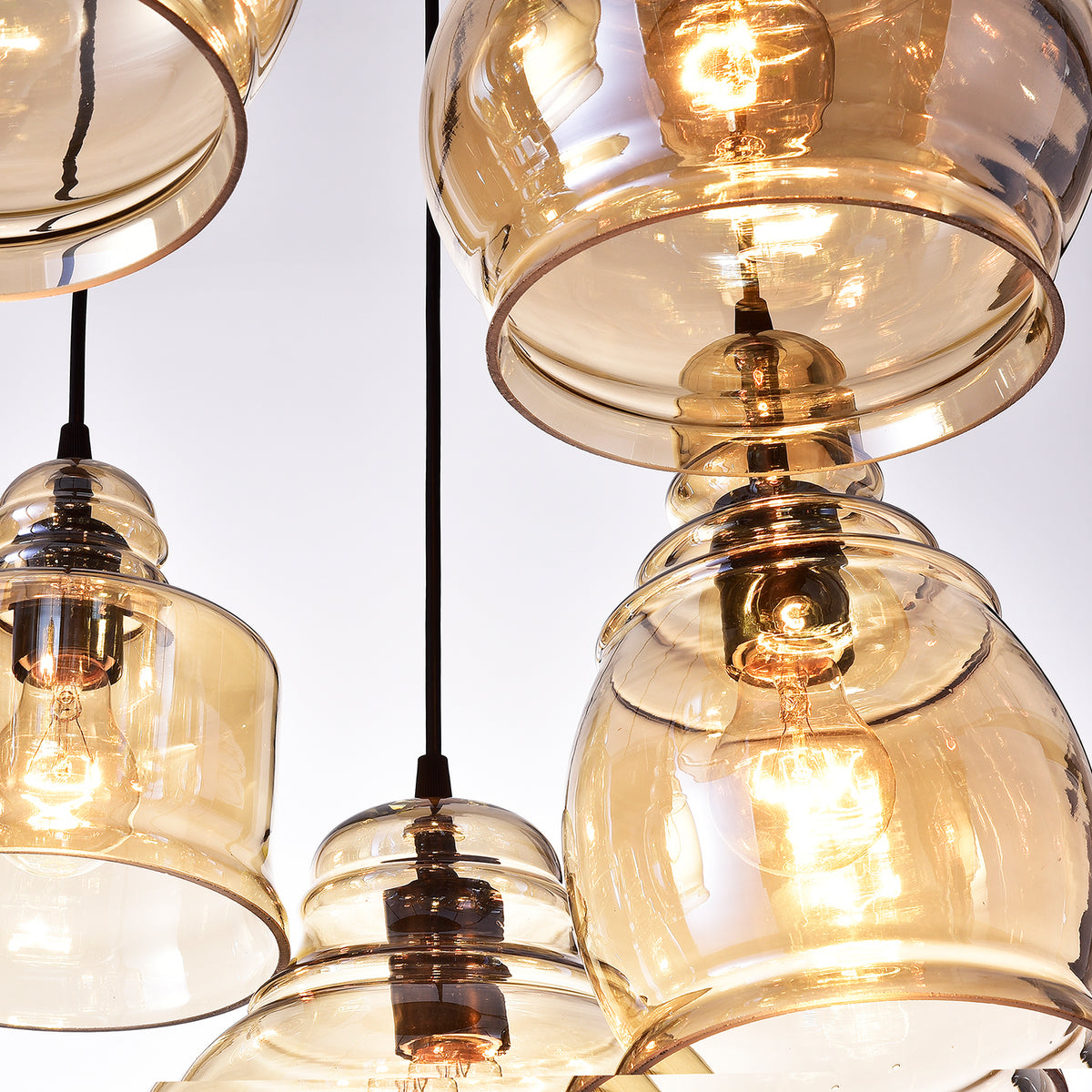 Dasan 8-Light Cluster Pendant