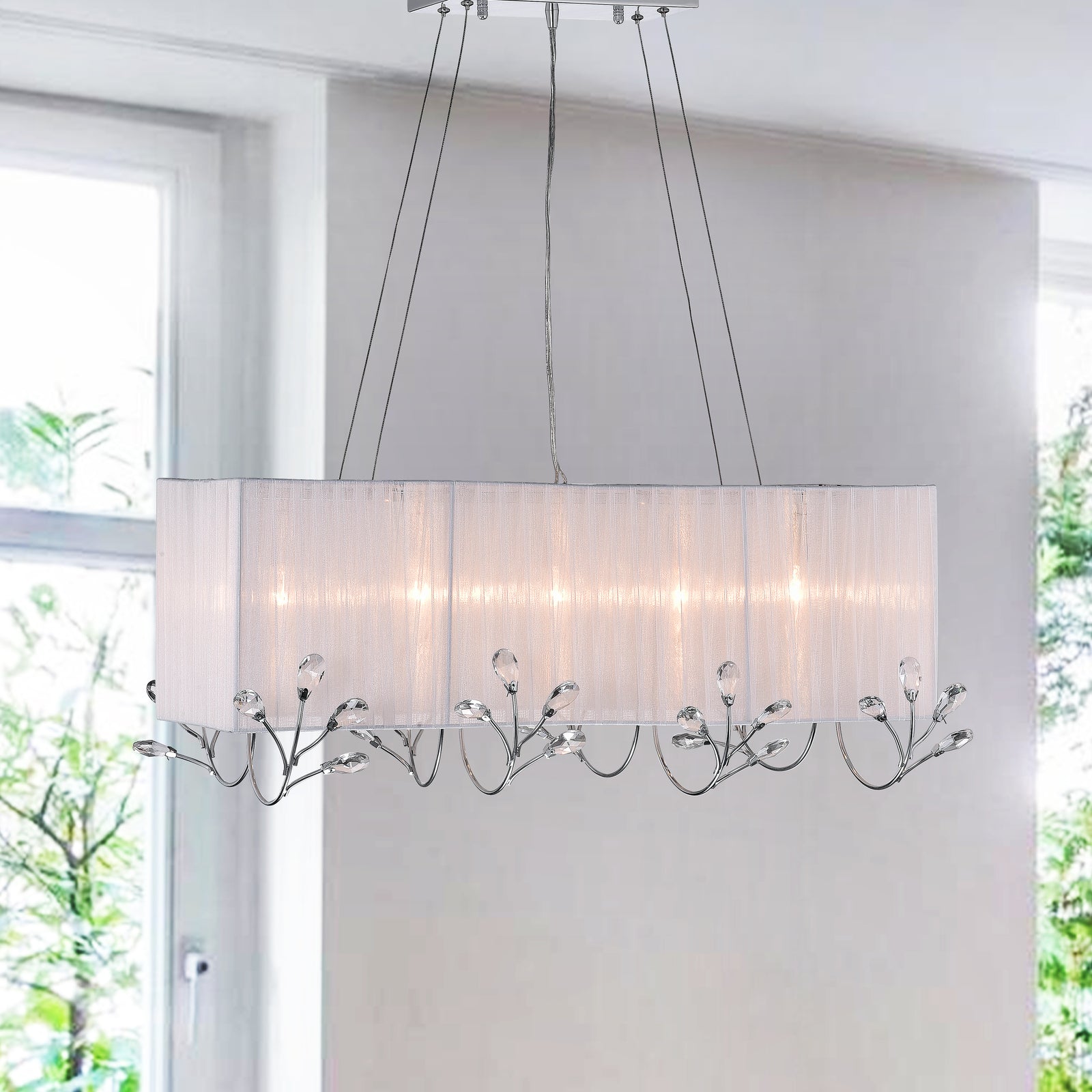 Nayarit 5-Light Rectangular Chandelier