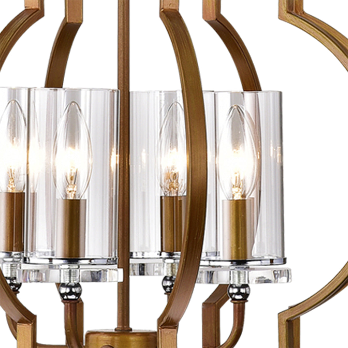 Avre 4-Light Open Frame Lantern Pendant