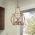 Anafis 4-Light Open Frame Schoolhouse Pendant