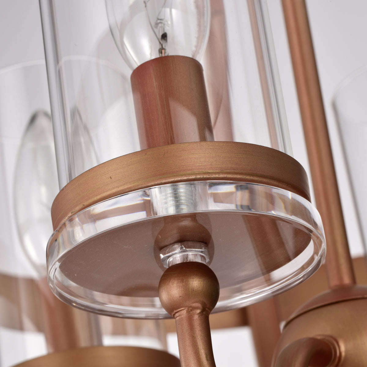 Alnus 4-Light Open Frame Globe Pendant