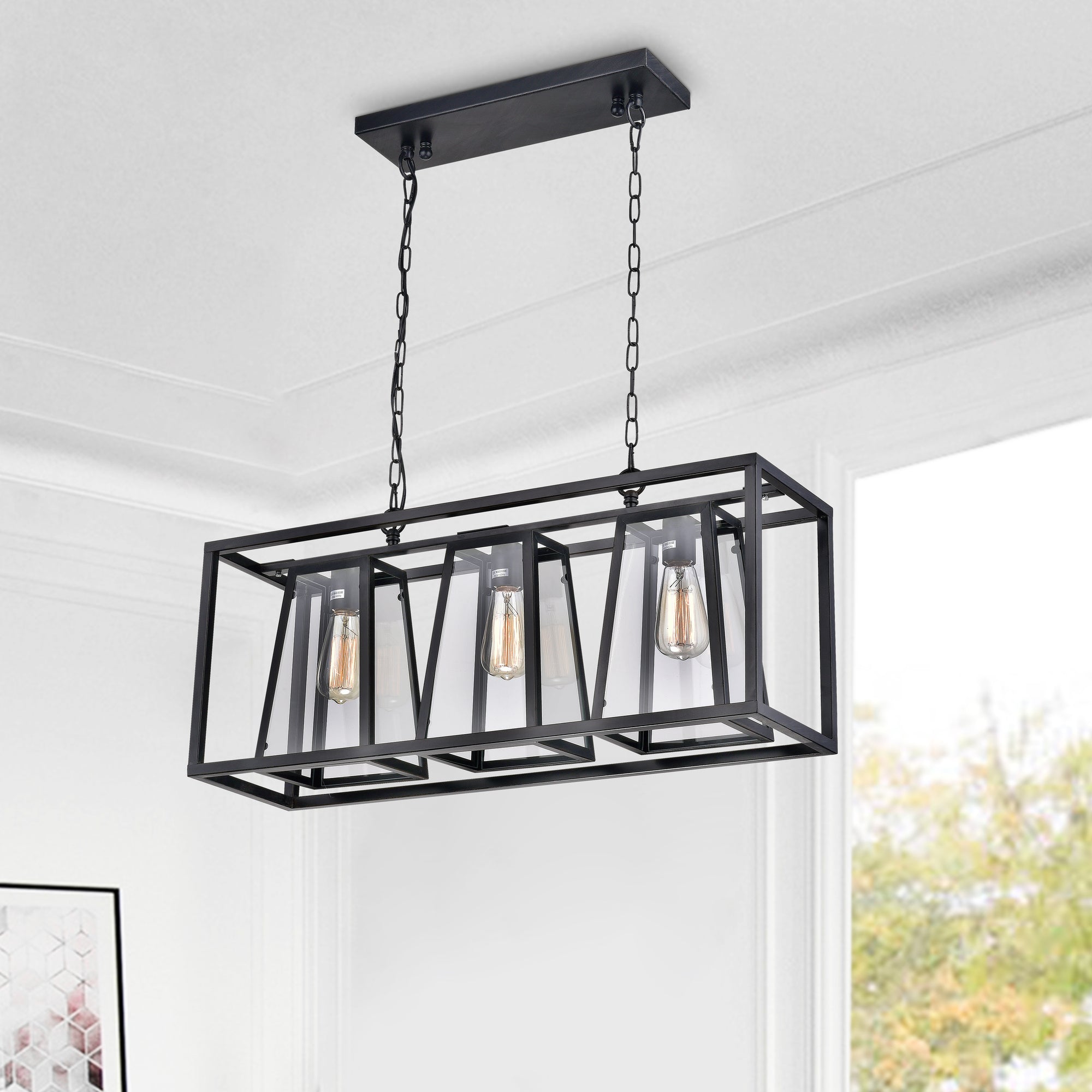 Citrinus 3-Light Kitchen Island Pendant