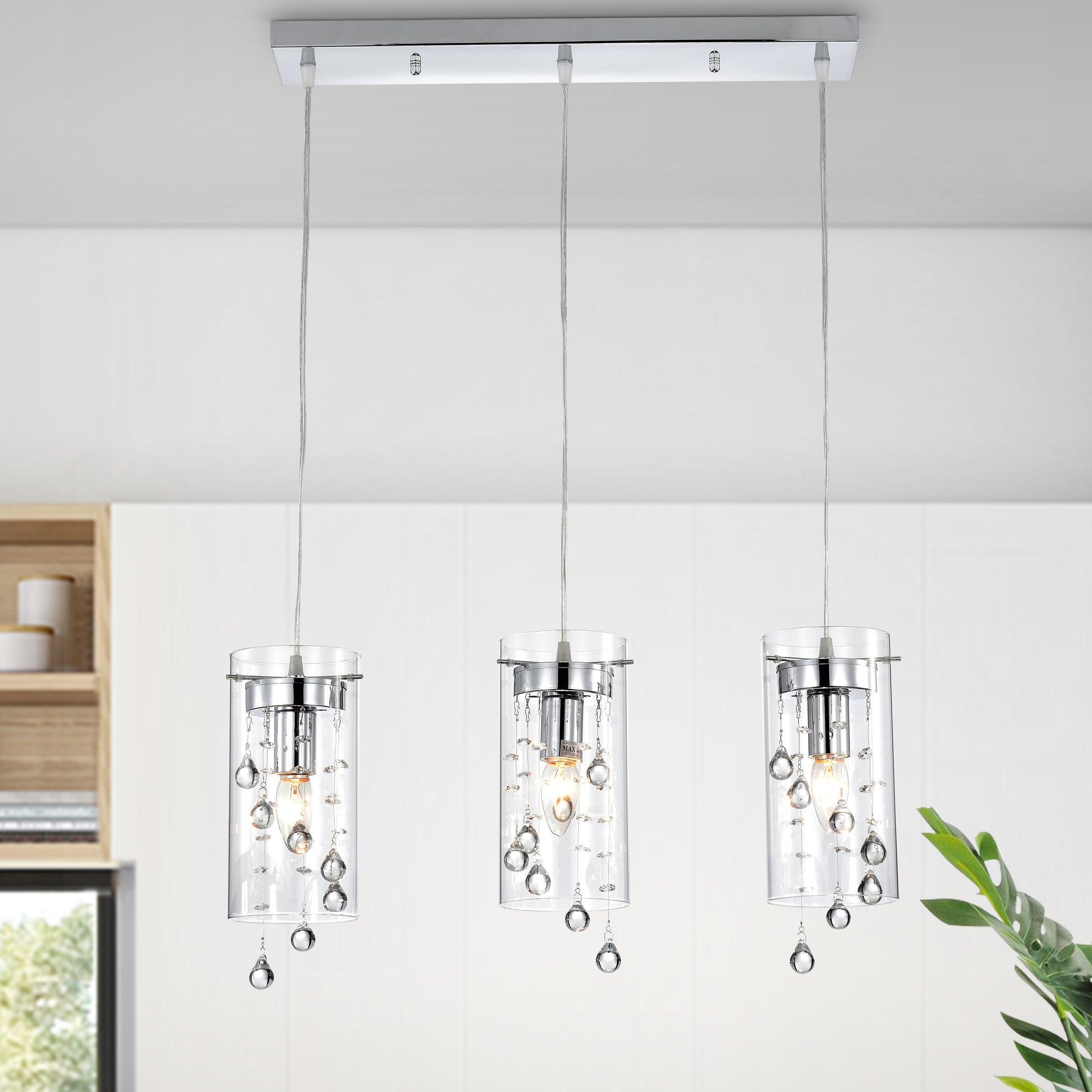 Denae 3-Light Kitchen Island Pendant