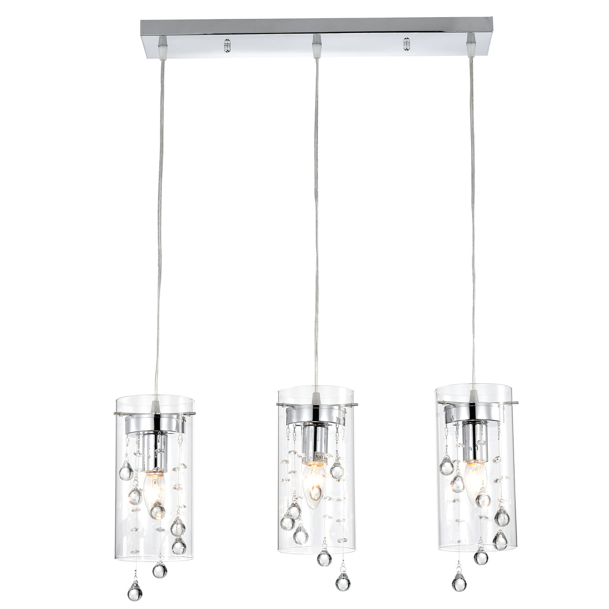 Denae 3-Light Kitchen Island Pendant