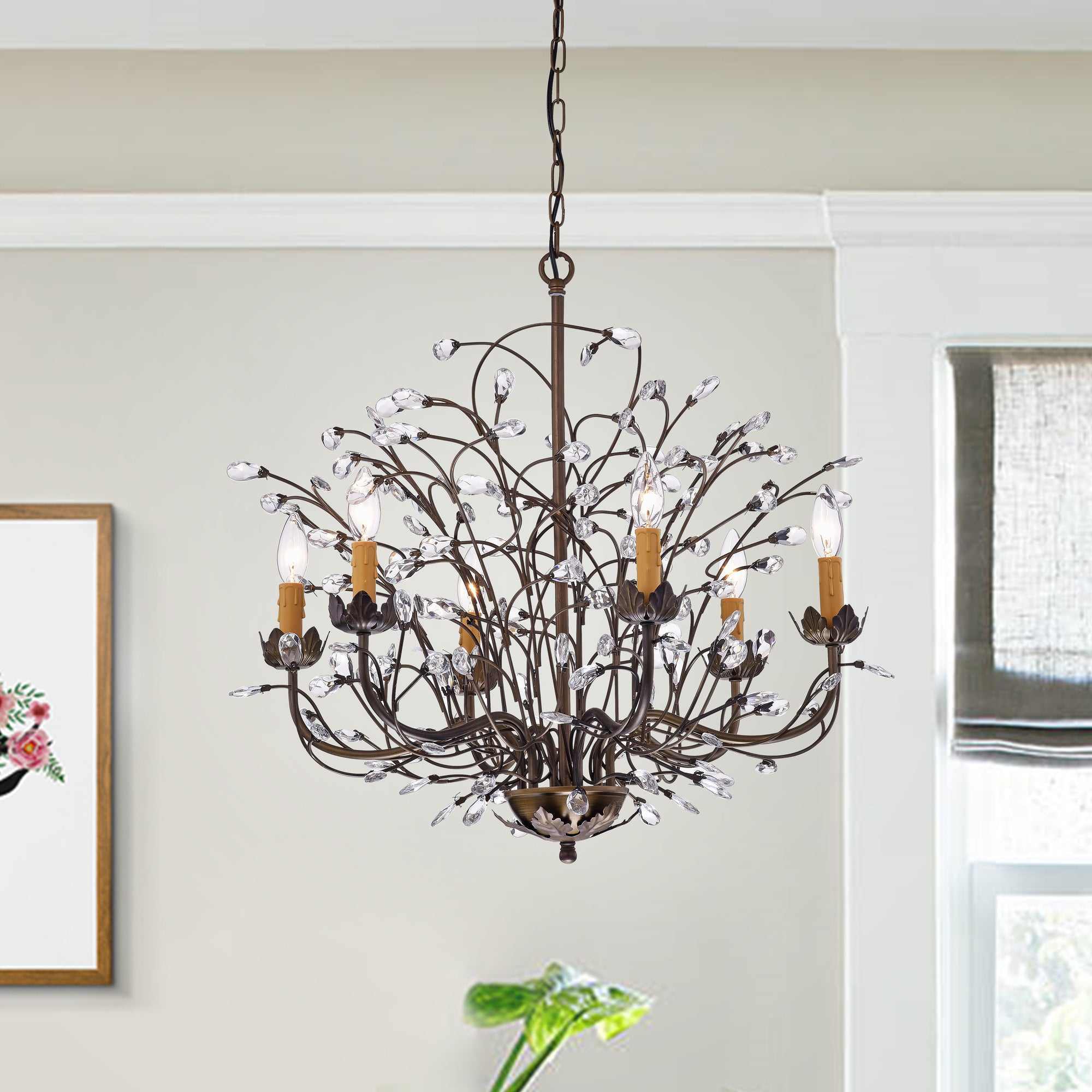 Annularis 6-Light Candle Style Chandelier