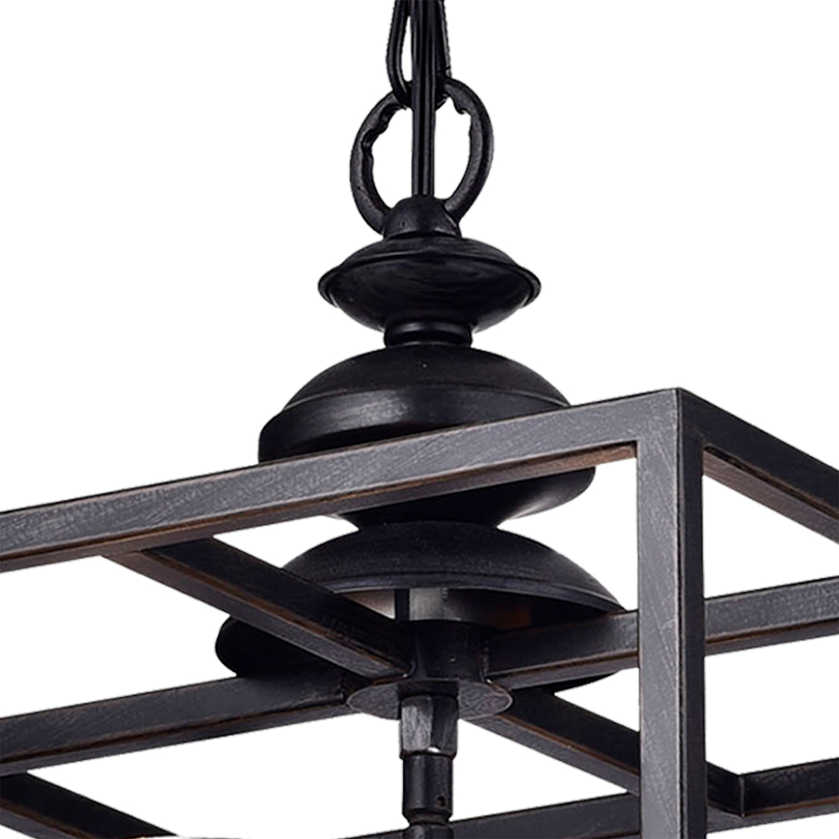 Luri 4-Light Square Lantern Pendant