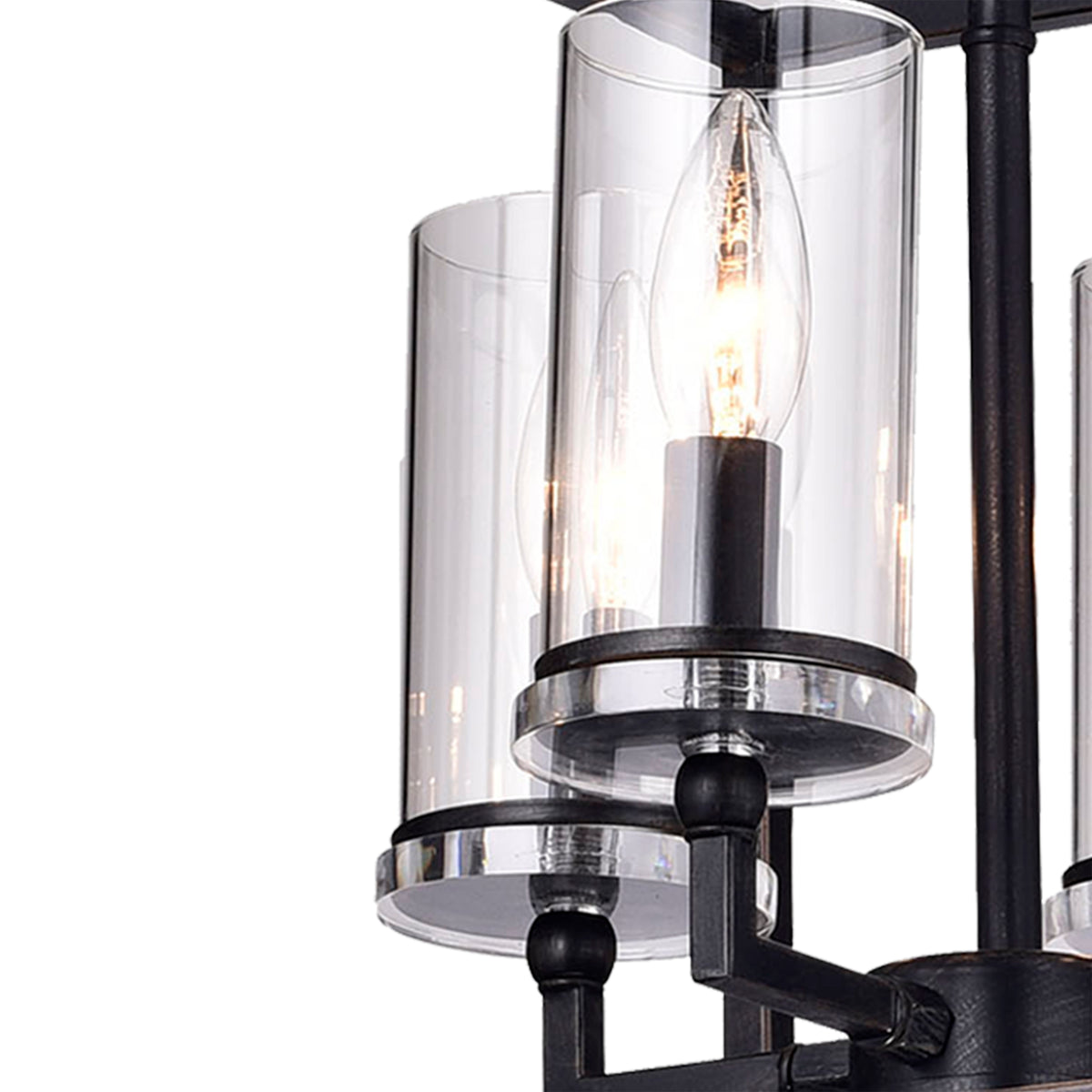 Luri 4-Light Square Lantern Pendant