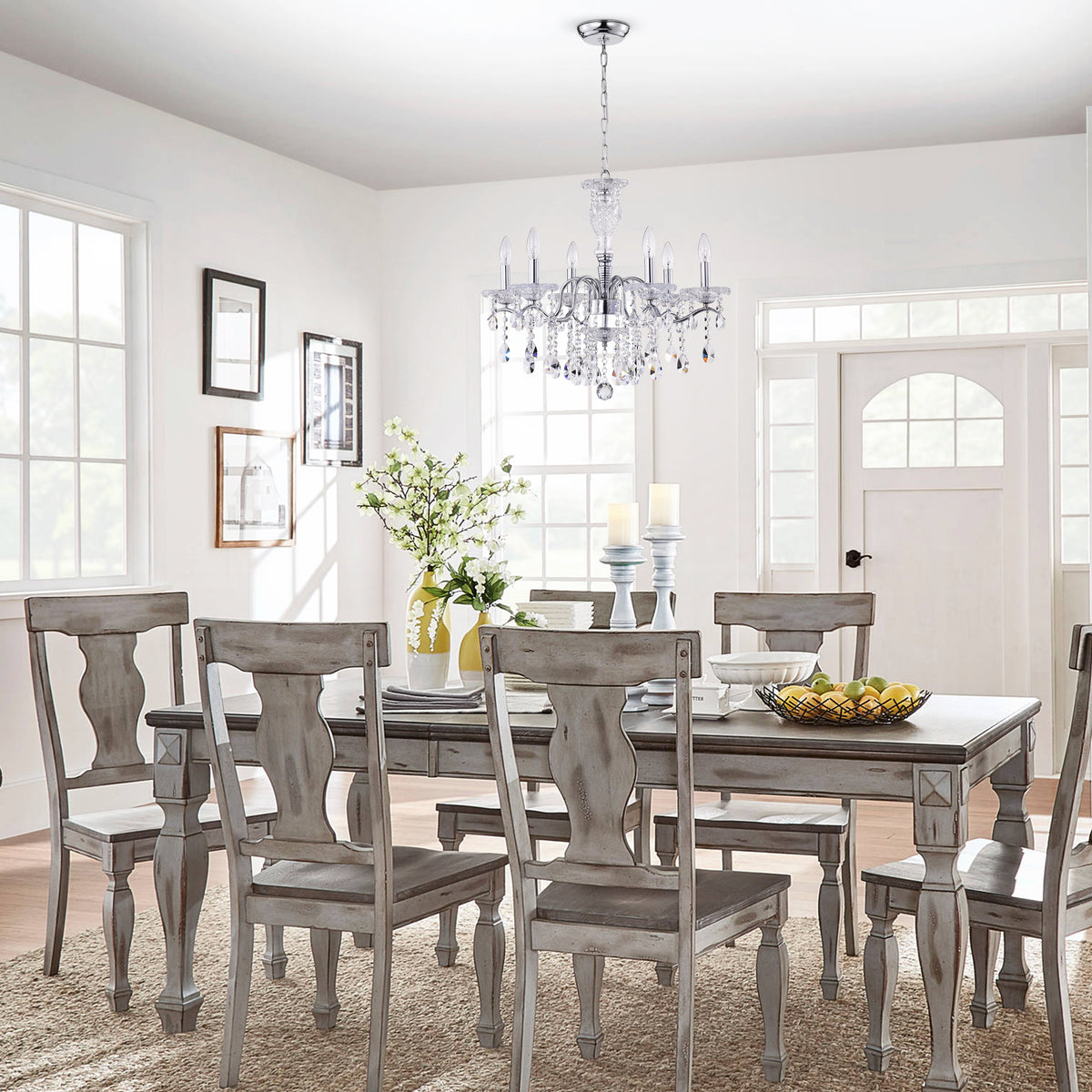 Amphiprion 6-Light Traditional Chandelier