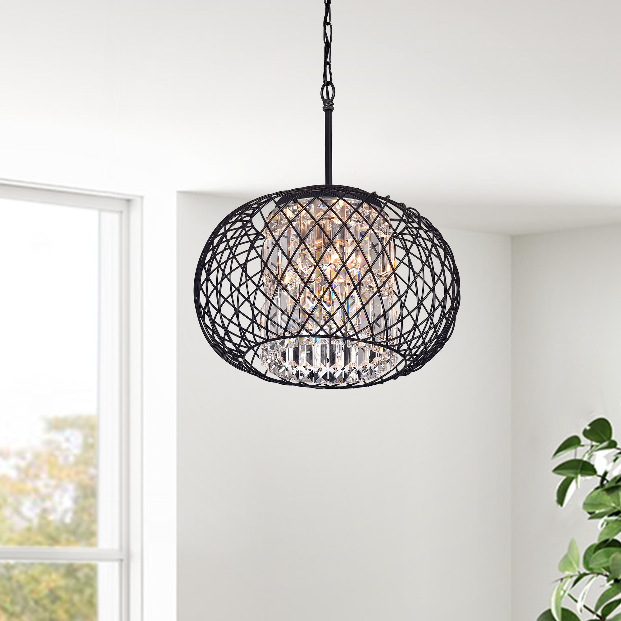 Desulo 3-Light Globe Pendant