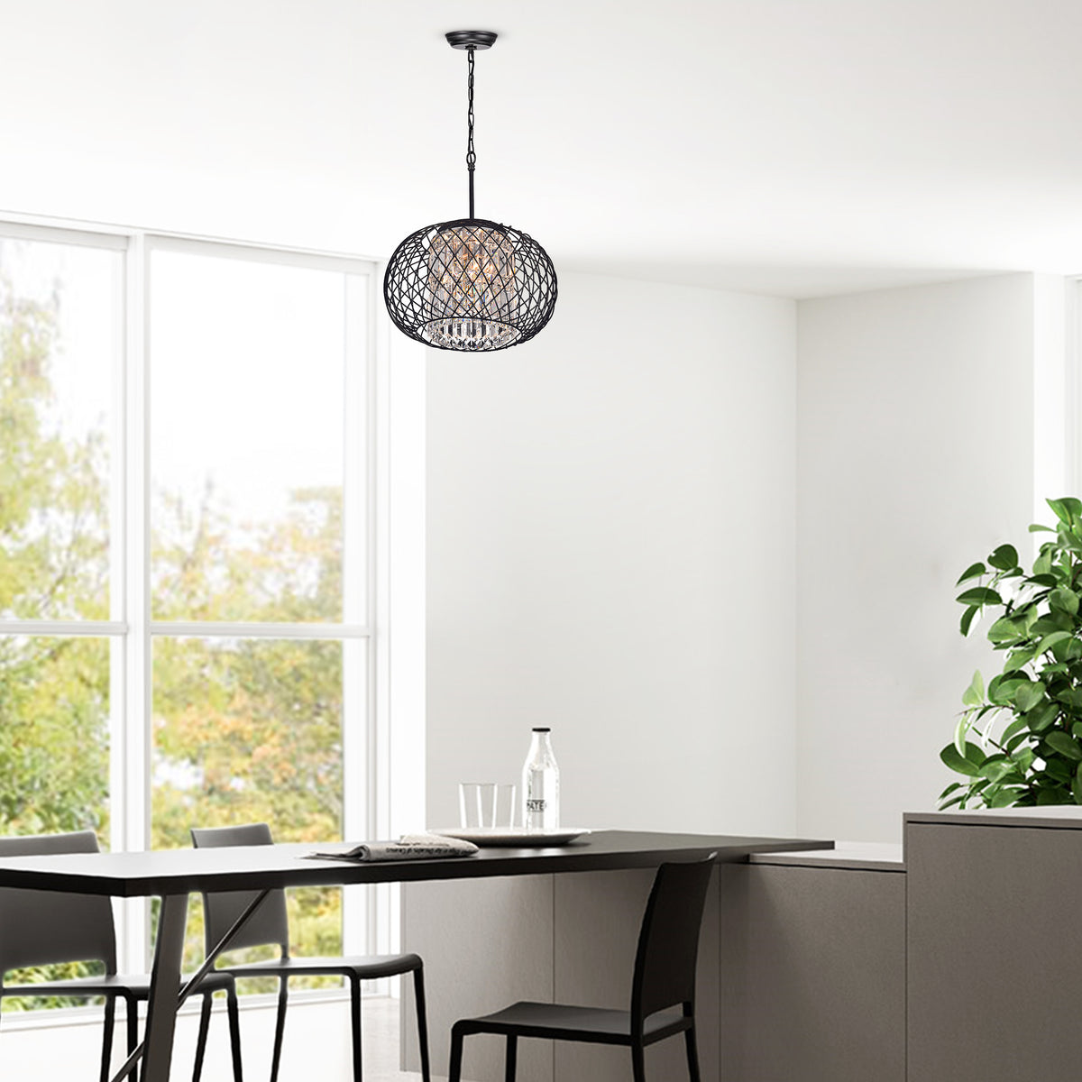 Desulo 3-Light Globe Pendant