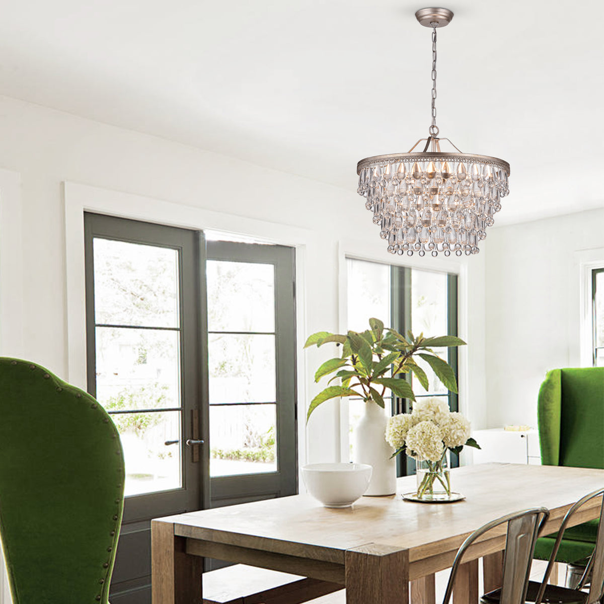 Aritzo 6-Light Tiered Chandelier