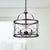 Ecsenius 3-Light Lantern Style Chandelier