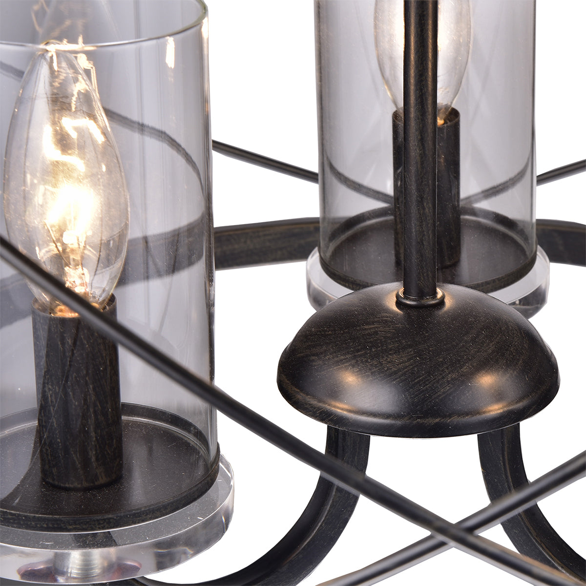 Ecsenius 3-Light Lantern Style Chandelier