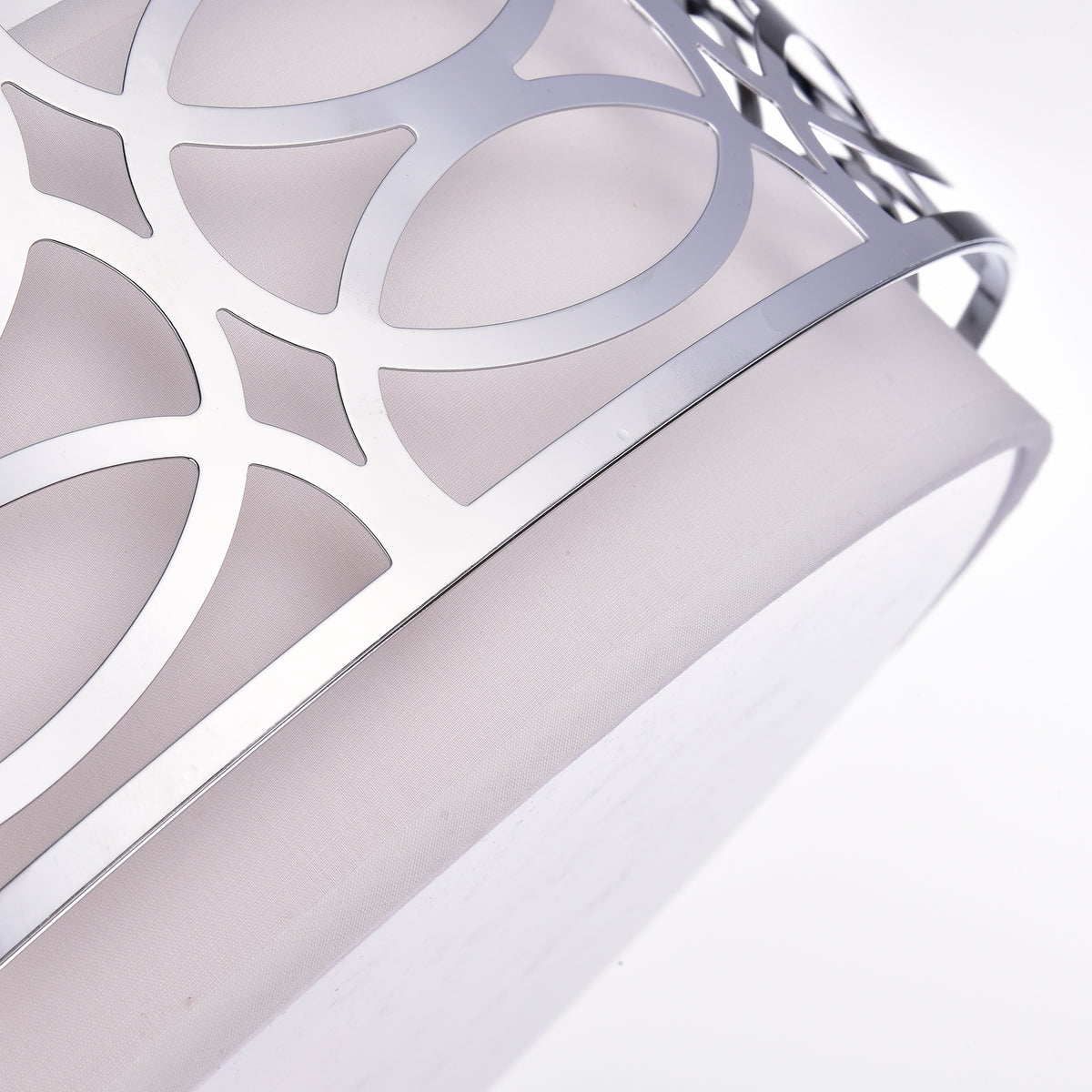 Alitalo 3-Light Shaded Drum Chandelier