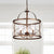 Gravias 3-Light Round Lantern Pendant