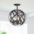 Calichi 4-Light Globe Semi-Flush Mount