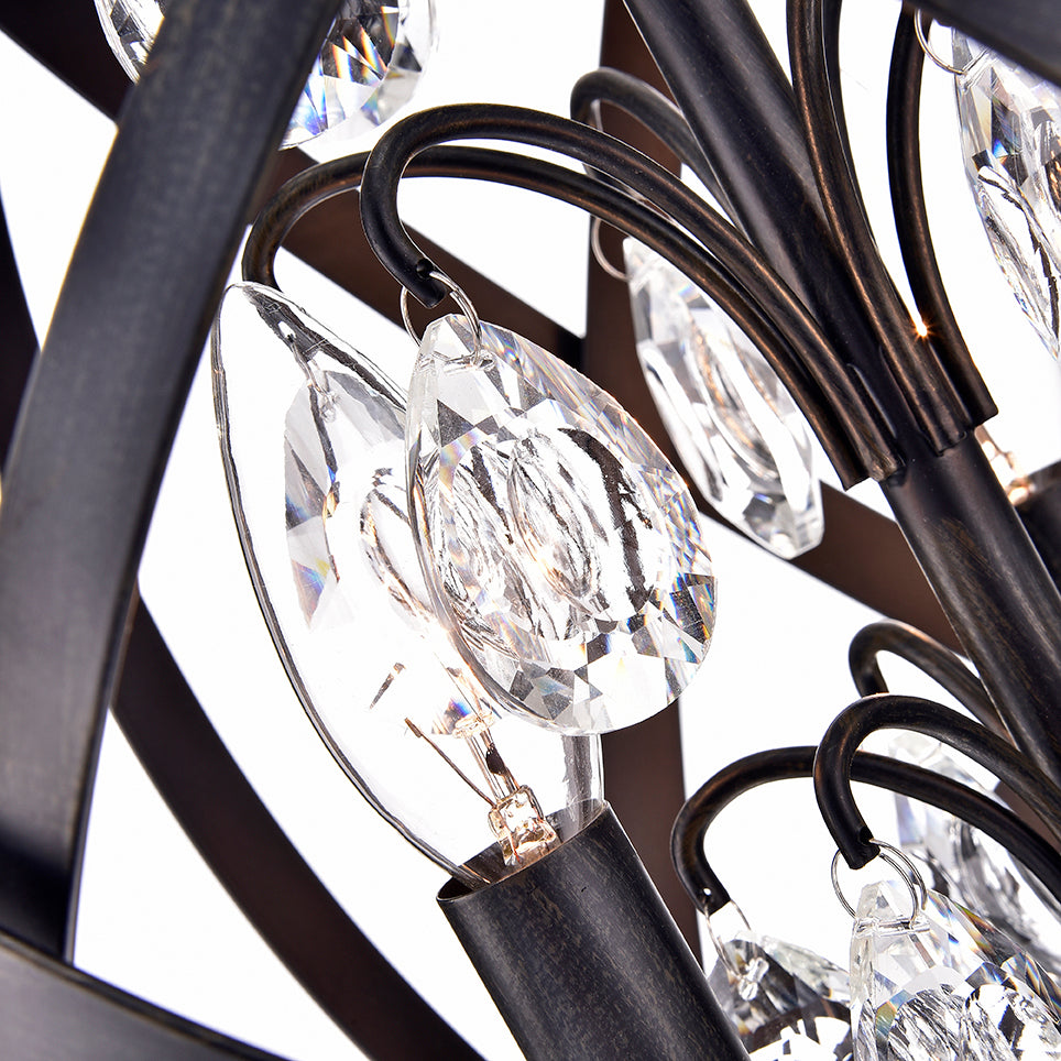 Danaon 3-Light Globe Semi-Flush Mount