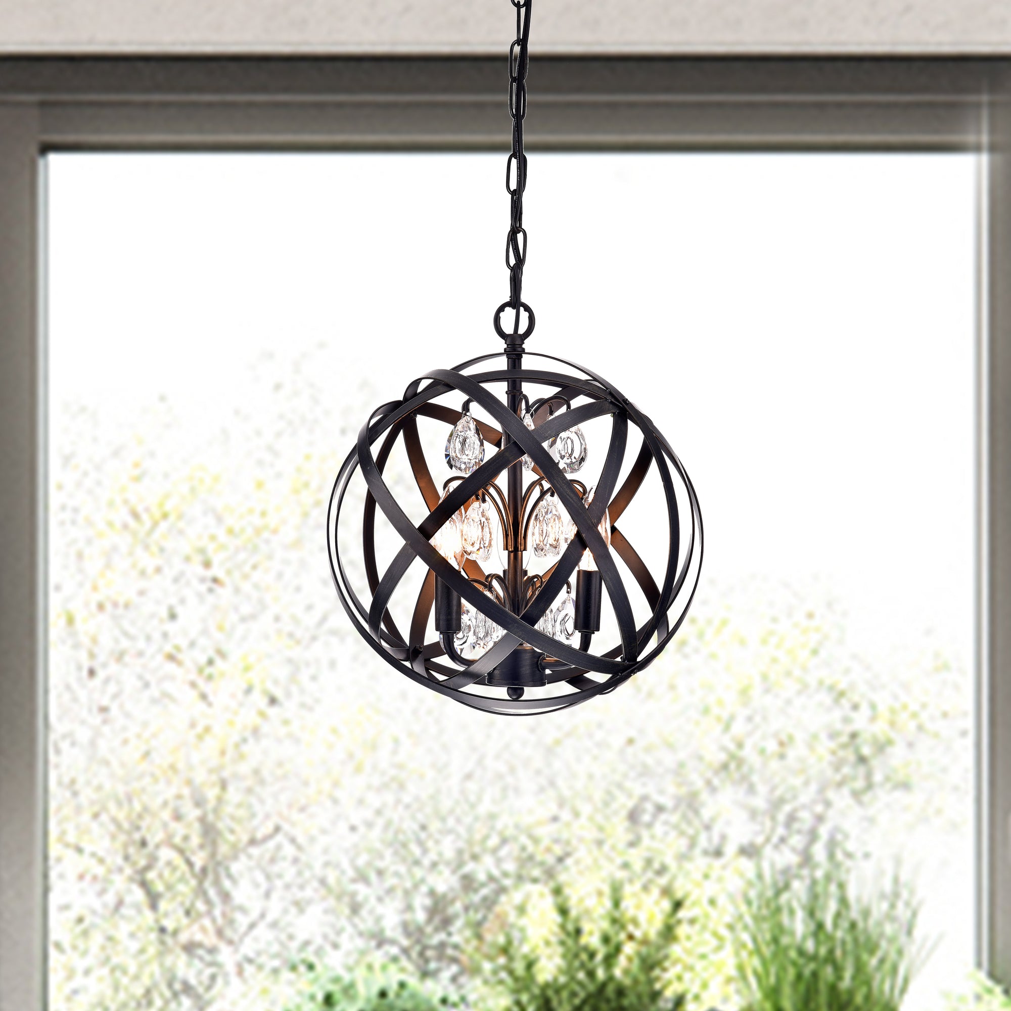 Denmoza 3-Light Globe Pendant